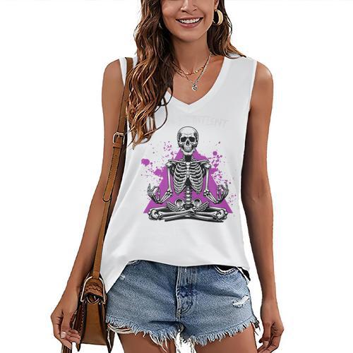Please Be Patient With Me I'm From The 1900s Humor Premium Women's V-Neck Tank Top - Figerry