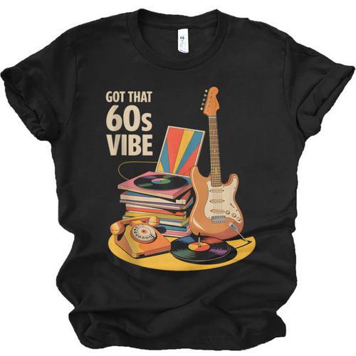 1960s 60s Reunion Nostalgia Memories Music School Grew Up Unisex Jersey T-Shirt - Figerry