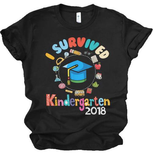 2018 Kindergarten Graduation Graduate Boys Girls Shirt Unisex Jersey T-Shirt - Best Gift Smart