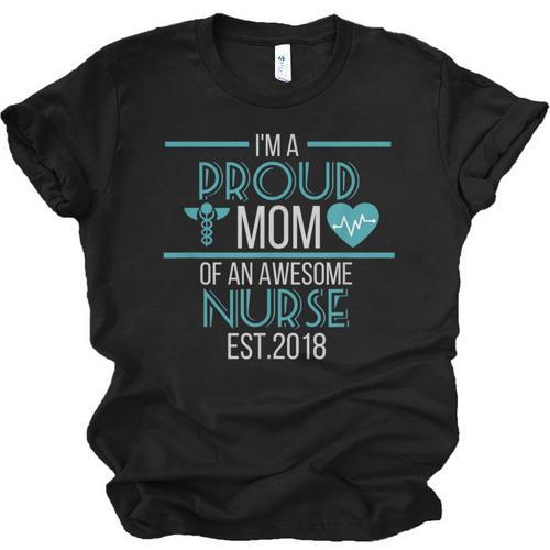 2018 Nursing Graduation Shirt For Nurse Student Mom Unisex Jersey T-Shirt - Best Gift Smart