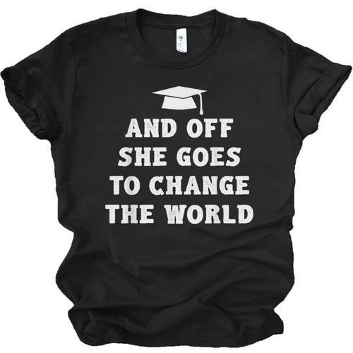 2019 Inspirational Graduation For Her Unisex Jersey T-Shirt - Best Gift Smart