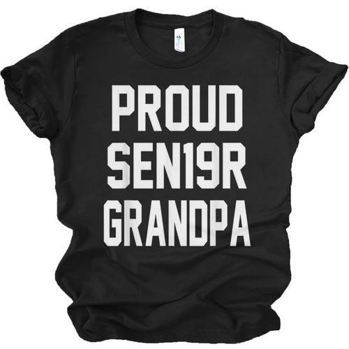 2019 Senior Grandpa SEN19R Class Graduation Party T Shirt Unisex Jersey T-Shirt - Best Gift Smart