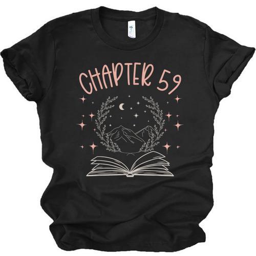 59th Birthday Women Book Lovers Chapter 59 Its My Birthday Unisex Jersey T-Shirt - Bookorys DE