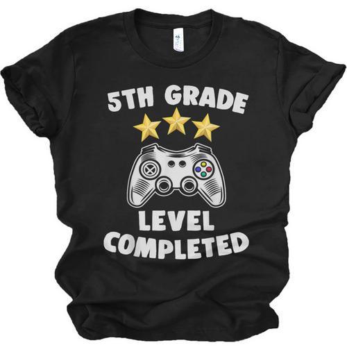 5th Grade Graduation Video Gamer Tee Unisex Jersey T-Shirt - Best Gift Smart