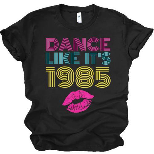 80s Outfit Women Nostalgia Eighties Party Unisex Jersey T-Shirt - Figerry
