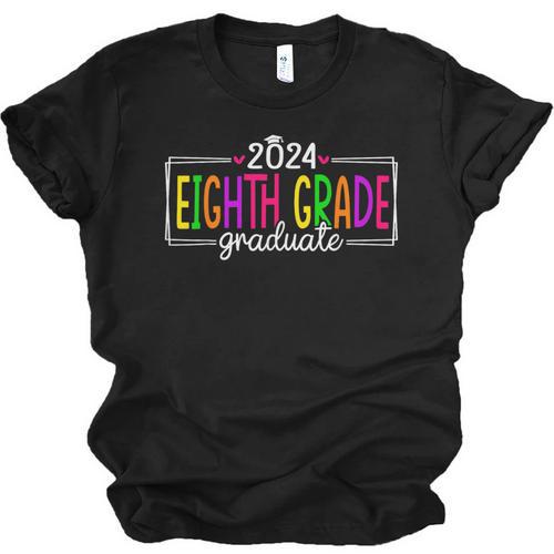 8th Grade Graduate 2024 Graduation Last Day Of School Unisex Jersey T-Shirt - Best Gift Smart