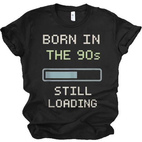 90s Baby Tired Millennial Burnout Nostalgia Parenting Unisex Jersey T-Shirt - Figerry