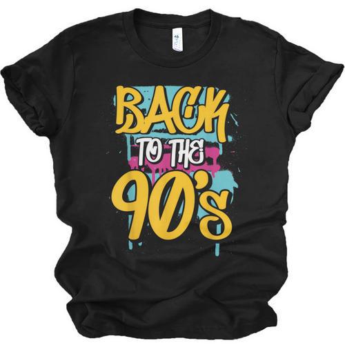 90's Nineties 1990s Nostalgia Unisex Jersey T-Shirt - Figerry