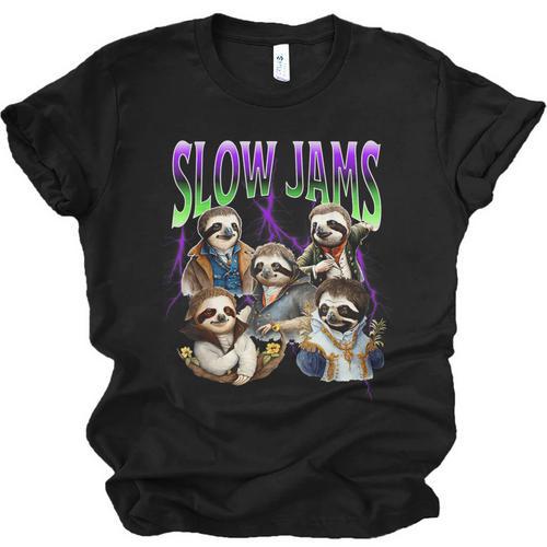 90s Style Bootleg Trendy Sloth Design For Introverts Unisex Jersey T-Shirt - Raresse