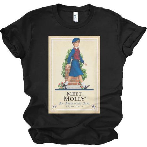 American Girl Meet Molly Book Cover Unisex Jersey T-Shirt - Bookorys