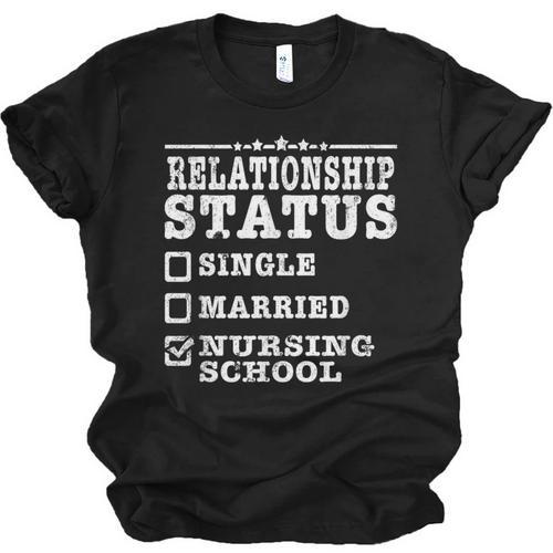 Anti Valentines Day Nursing School Nurse Graduation Shirt Unisex Jersey T-Shirt - Best Gift Smart