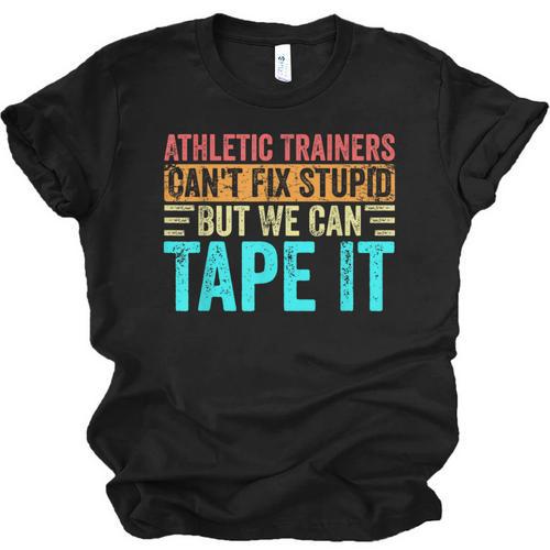 Athletic Trainers Fix Stupid Sports Graduation Vintage Unisex Jersey T-Shirt - Best Gift Smart