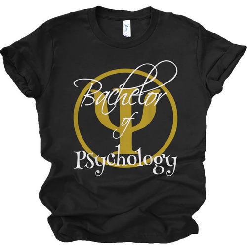 Bachelor Of Science Psychology Graduation Unisex Jersey T-Shirt - Best Gift Smart