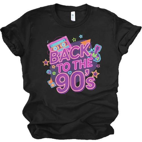 Back To The 90s Retro Nostalgia Unisex Jersey T-Shirt - Figerry