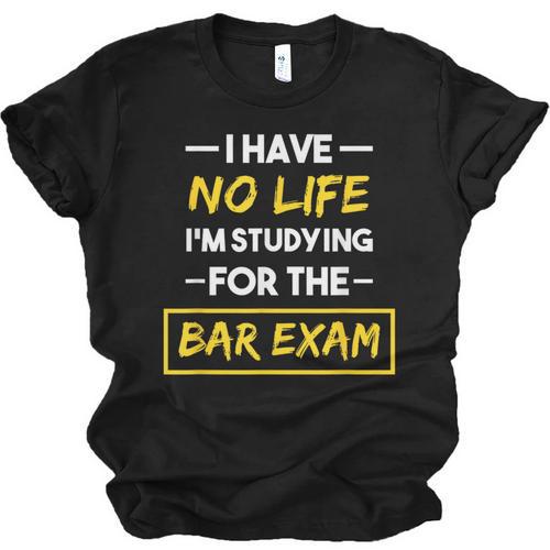 Bar Exam Shirt Law School Graduation Unisex Jersey T-Shirt - Best Gift Smart