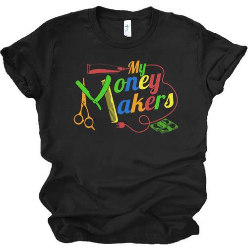 Barbering Tools Barber School Graduation Gear T-Shirt Unisex Jersey T-Shirt - Best Gift Smart