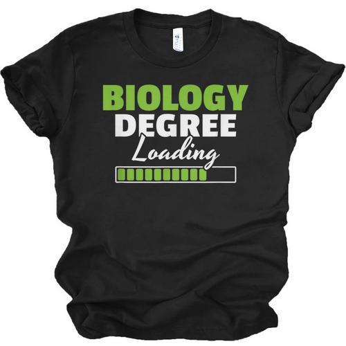 Biology Degree Loading Graduation Student Teacher Biologist Unisex Jersey T-Shirt - Best Gift Smart