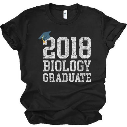 Biology Graduation Shirt 2018 Science Biology Graduate Unisex Jersey T-Shirt - Best Gift Smart
