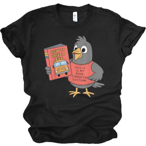 This Is My Book Character Costume- Pigeon Kids Reading Unisex Jersey T-Shirt - Bookorys