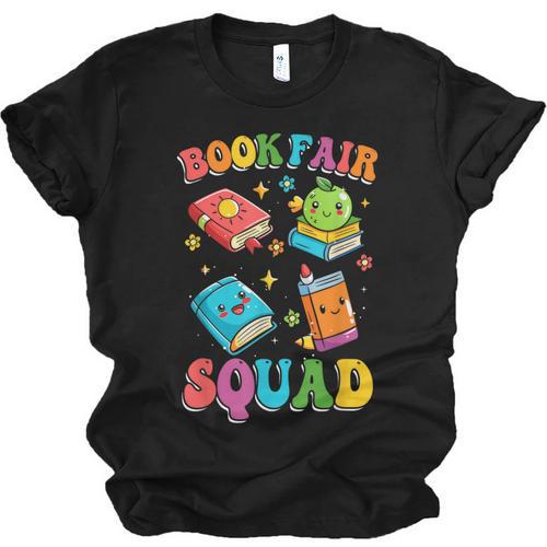 Book Fair Squad Unisex Jersey T-Shirt - Bookorys UK