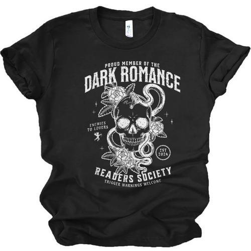 Book Lover Dark Romance Readers Society Smut Reader Women Unisex Jersey T-Shirt - Bookorys