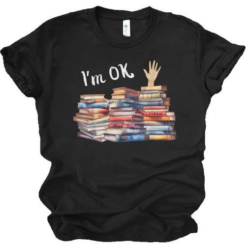Book Lover For Women Readers Teacher Librarian Unisex Jersey T-Shirt - Bookorys