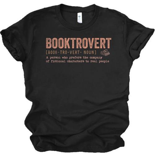 Booktrovert Definition Unisex Jersey T-Shirt - Bookorys DE