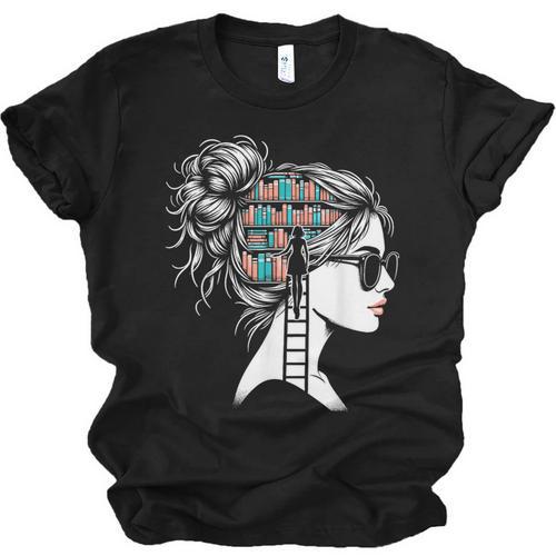Bookworm Book Nerd Librarian Bookish Librarian Unisex Jersey T-Shirt - Bookorys AU