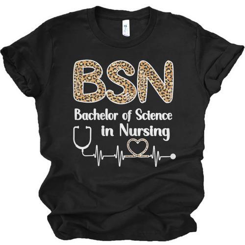 BSN Bachelor Of Science In Nursing Student Graduation Unisex Jersey T-Shirt - Best Gift Smart
