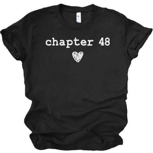 Chapter 48 Book Lovers Readers & Authors 48th Birthday Unisex Jersey T-Shirt - Bookorys CA