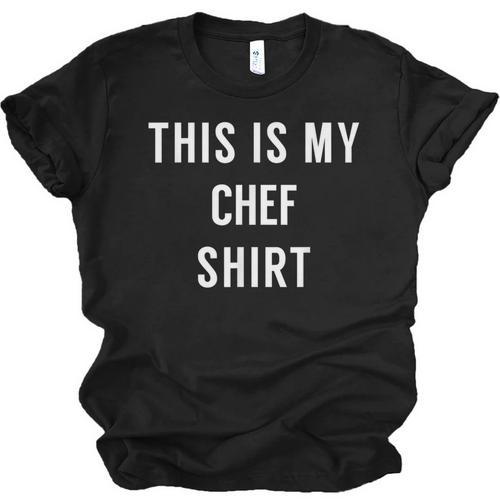 This Is My Chef Shirt Culinary School Graduation Unisex Jersey T-Shirt - Best Gift Smart