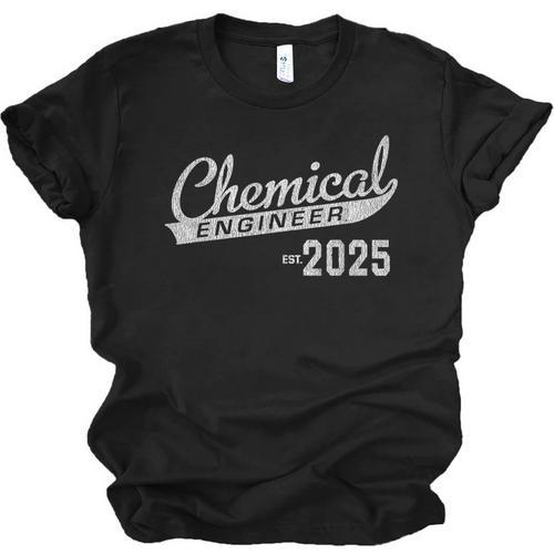 Chemical Engineer Graduation 2025 Chemical Engineering Unisex Jersey T-Shirt - Best Gift Smart