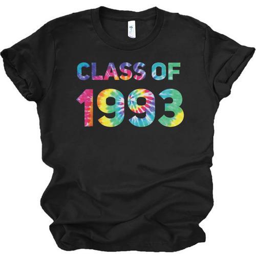 Class Of 1993 School Reunion College Highschool Graduation Unisex Jersey T-Shirt - Best Gift Smart