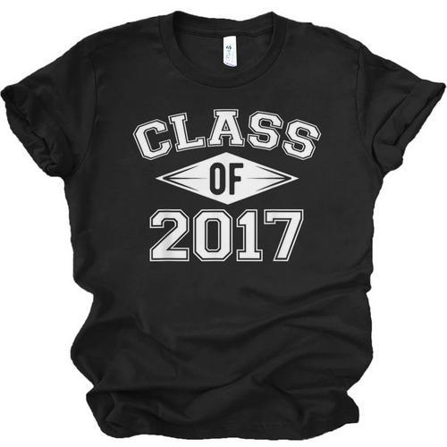 Class Of 2017 Graduation Shirt Senior For Graduates Unisex Jersey T-Shirt - Best Gift Smart