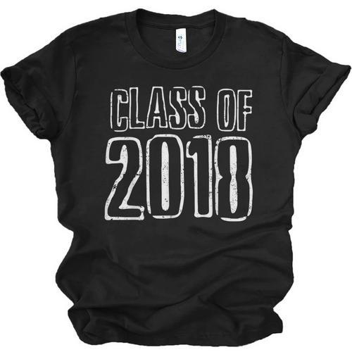 Class Of 2018 Senior Graduation Unisex Jersey T-Shirt - Best Gift Smart