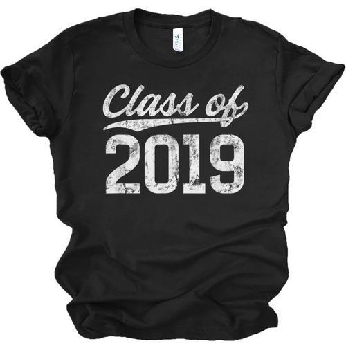 Class Of 2019 Graduation Vintage Senior Tee Unisex Jersey T-Shirt - Best Gift Smart