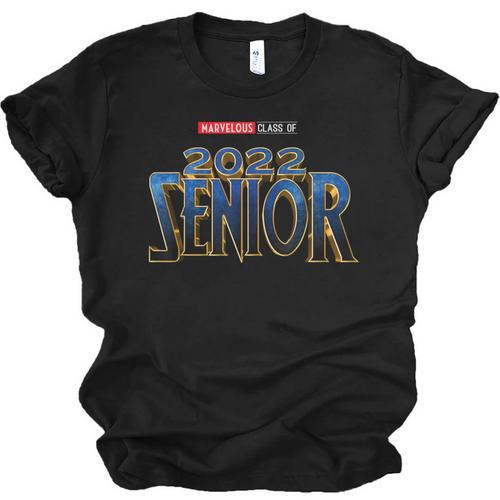 Class Of 2022 Senior Retro Movie Marvelous Graduation Grad Unisex Jersey T-Shirt - Best Gift Smart