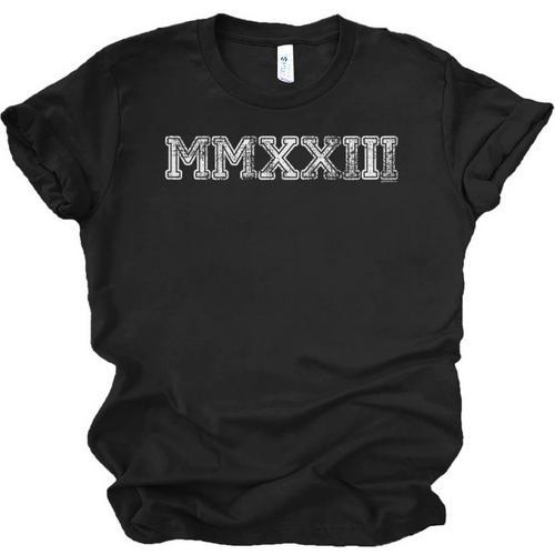 Class Of 2023 Shirt MMXXIII Graduation Her Women Senior Unisex Jersey T-Shirt - Best Gift Smart