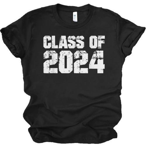 Class Of 2024 High School College Graduation Reunion T-Shirt Unisex Jersey T-Shirt - Best Gift Smart