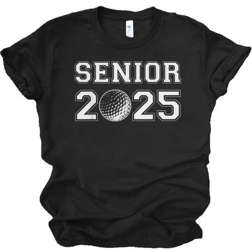 Class Of 2025 Golf Senior Golfing Graduation Graduate Men Unisex Jersey T-Shirt - Best Gift Smart