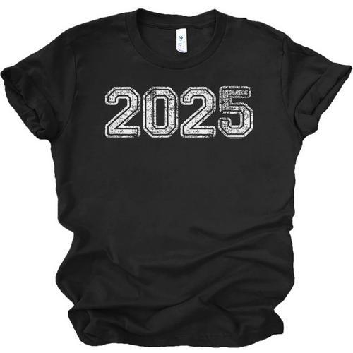 Class Of 2025 Graduation School Vintage Spirit Senior 2025 Unisex Jersey T-Shirt - Best Gift Smart