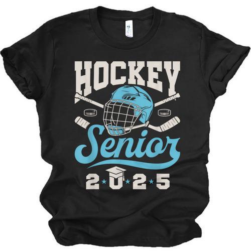 Class Of 2025 Hockey Senior Graduation Graduate Grad Unisex Jersey T-Shirt - Best Gift Smart