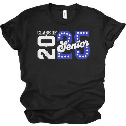 Class Of 2025 Senior 2025 Back To School Graduation Party Unisex Jersey T-Shirt - Best Gift Smart