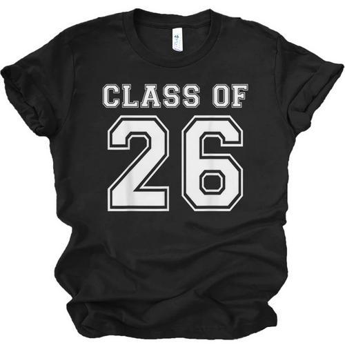 Class Of 2026 Freshman High School Senior Graduation Unisex Jersey T-Shirt - Best Gift Smart