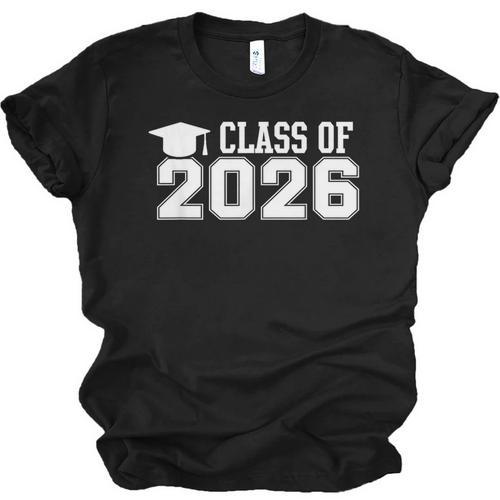 Class Of 2026 Graduation School Vintage Spirit Senior 2026 Unisex Jersey T-Shirt - Best Gift Smart