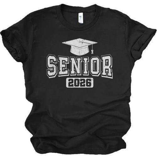 Class Of 2026 Senior 2026 Vintage Seniors Graduation 2026 Unisex Jersey T-Shirt - Best Gift Smart