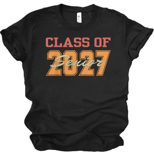 Class Of 2027 Graduation Senior Back To School 2026 Graduat Unisex Jersey T-Shirt - Best Gift Smart
