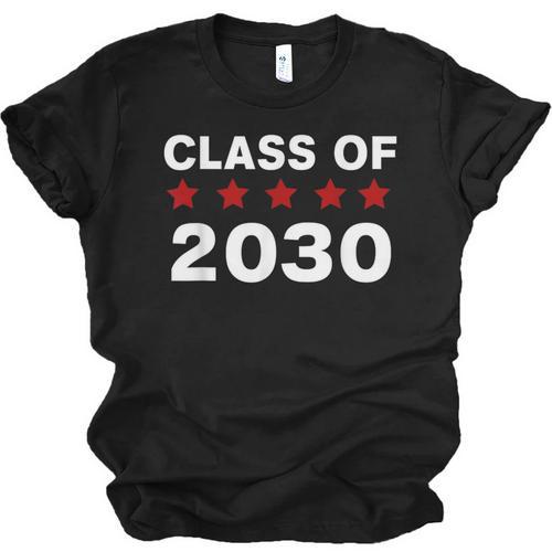 Class Of 2030 Shirt New Kindergarten Student Graduation Unisex Jersey T-Shirt - Best Gift Smart