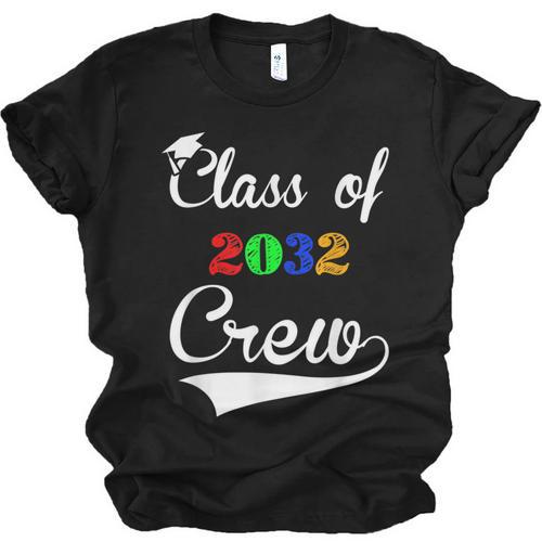 Class Of 2032 Kindergarten Back To School Graduation Unisex Jersey T-Shirt - Best Gift Smart