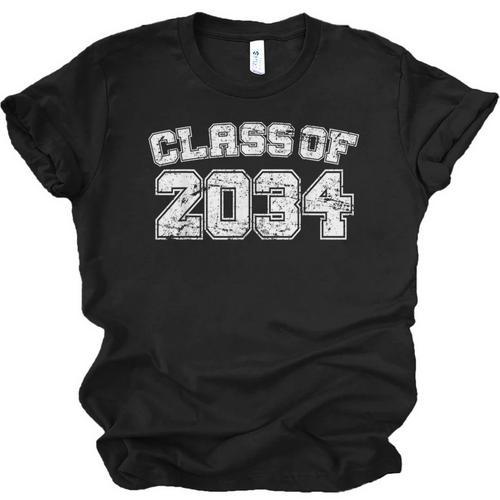 Class Of 2034 34 School Tee Shirt Graduation Class Party Unisex Jersey T-Shirt - Best Gift Smart